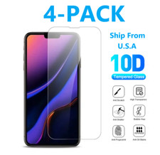 4-PACK For iPhone 13/13 Pro/13 Pro Max HD Tempered Glass Screen Protector 