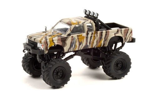 ,GREENLIGHT, 1989 CHEVROLET S-10 ACE VENTURA and Blister, 1/64, GREEN44920-E