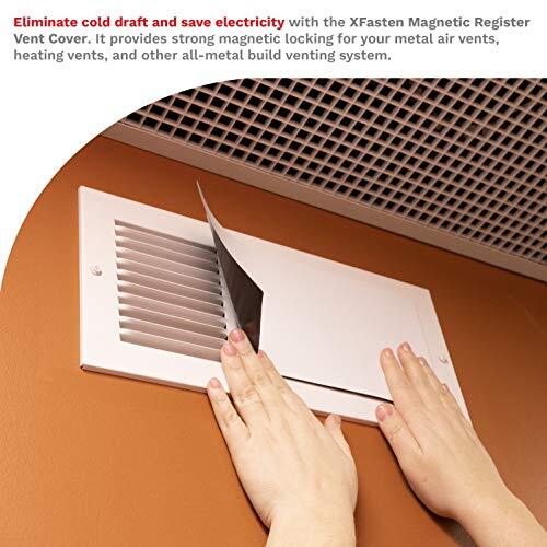 Pack Magnetic Vent Covers for Home Floor Wall Ceiling Air Vents