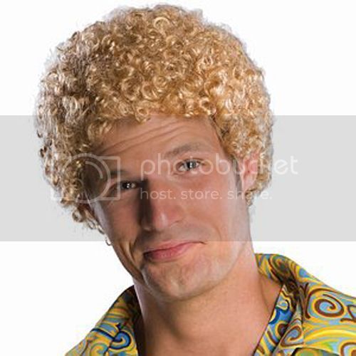 60s Male Wig Blonde 60s Male Wig Blonde