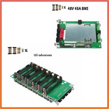 48V 13S Power Wall 18650 Li-ion Battery Module Battery Holder 45A BMS PCB Board