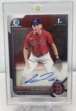 2022 Bowman Chrome 1st Autograph Cutter Coffey Auto WHC274