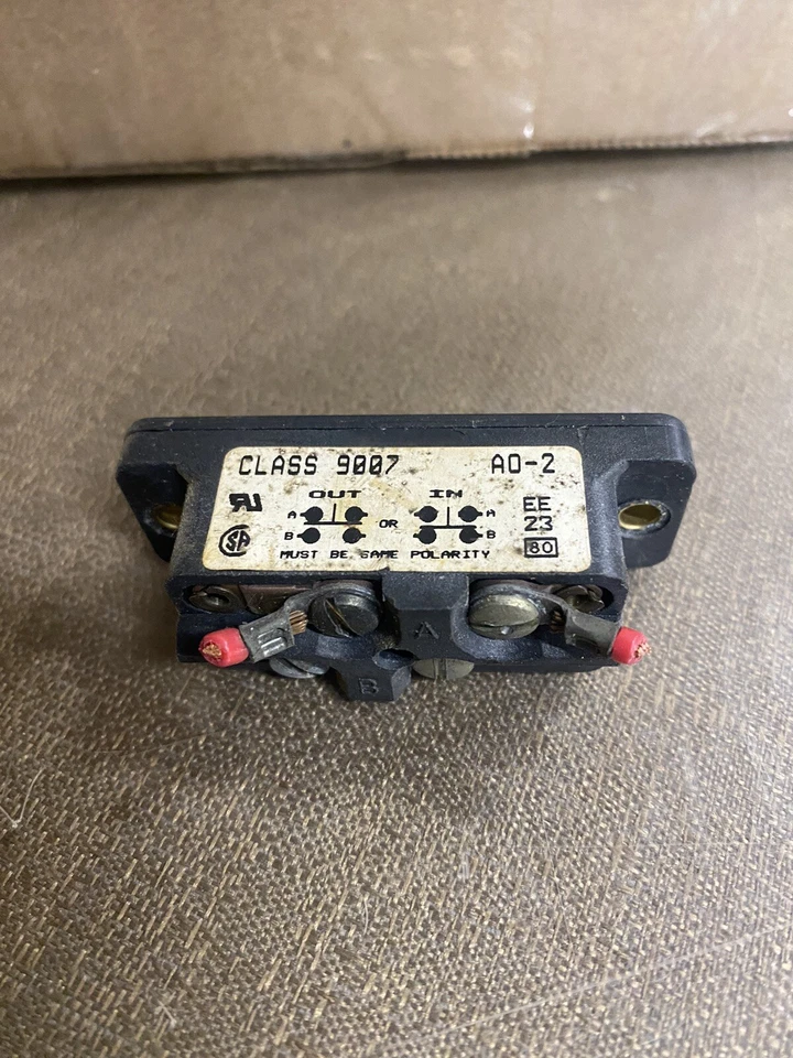 Interruptor industrial SQUARE D 9007AO2 Foto 3 de 3