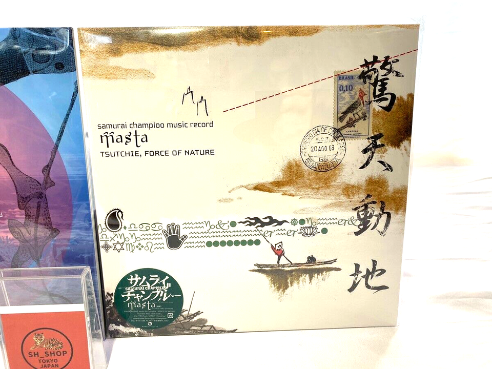 Samurai Champloo Music Record Departure Nujabes Fat jon 2LP & masta