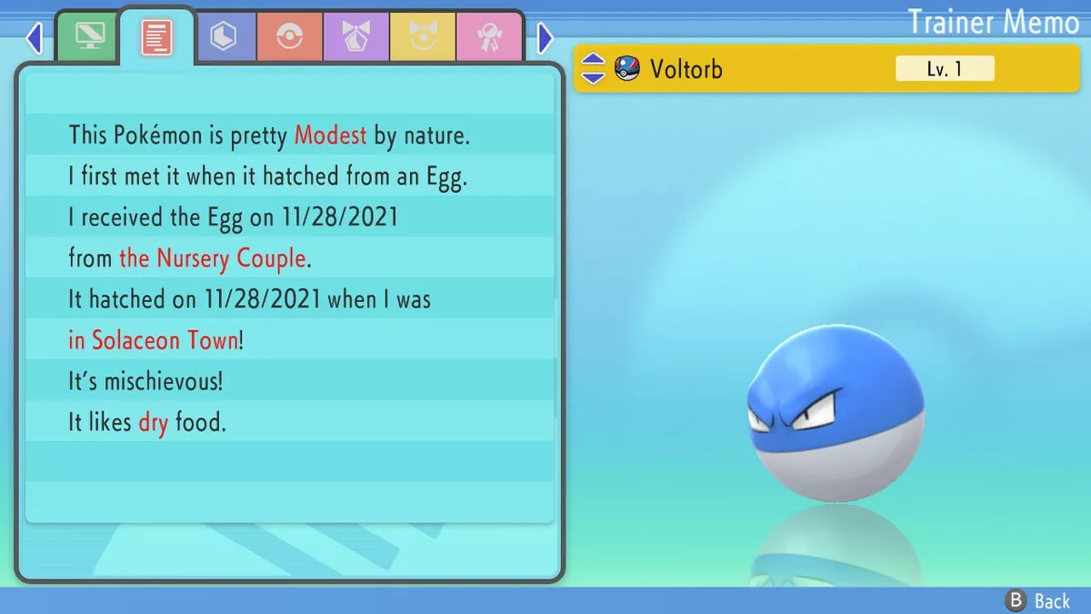 Shiny Voltorb - Pokemon Go