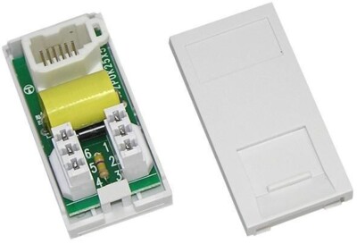 2 Stück x Capital TUK PABX UK Sprachmodul weiß - KJ2 (Tele 1)