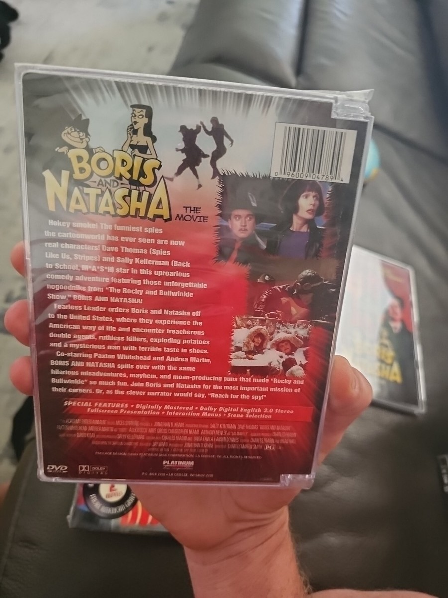 Boris and Natasha the Movie (DVD) Sally Kellerman, Dave Thomas