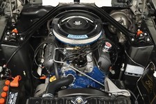1967 Ford Mustang Shelby Gt350 Engine Cobra 24 X 36 Inch Nice