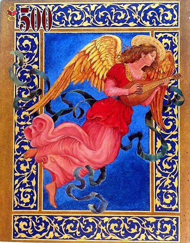 1997 Victorian Angel The Fraser Collection 500 15-1/2" X 18" Golden Book Puzzle - Picture 1 of 1