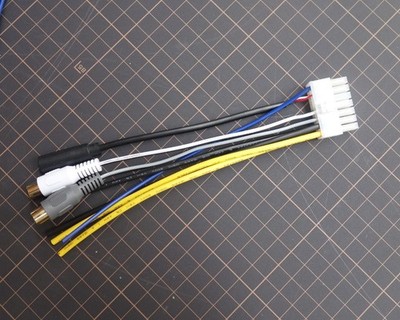 Power Speaker Harness Cable Plug For HERTZ DBA 201F Under-Seat Subwoofer