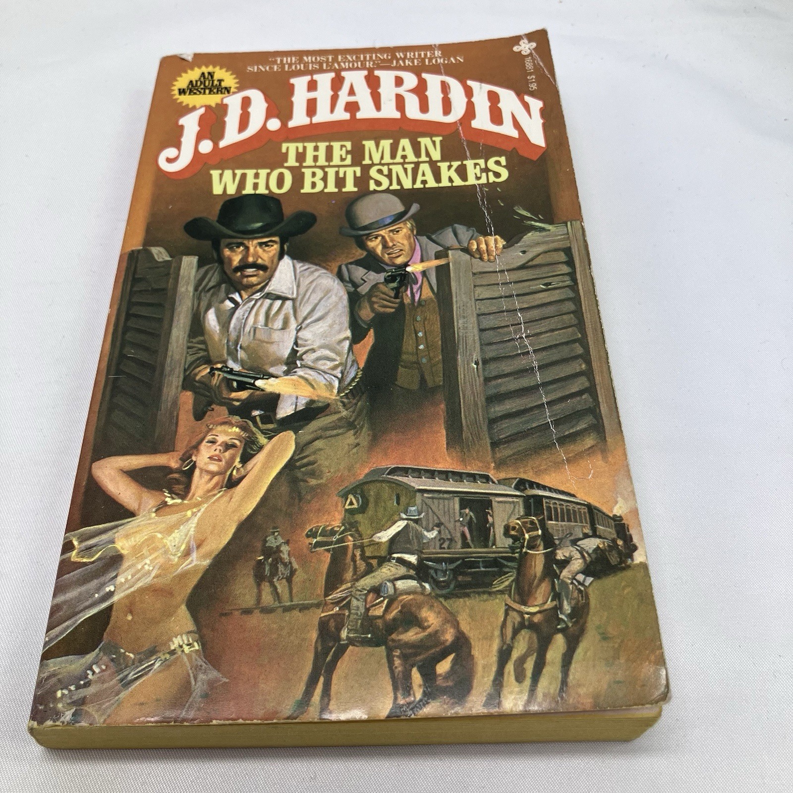 The Man Who Bit Snakes - J D Hardin - Paperback Book - Adult Erotic Fiction