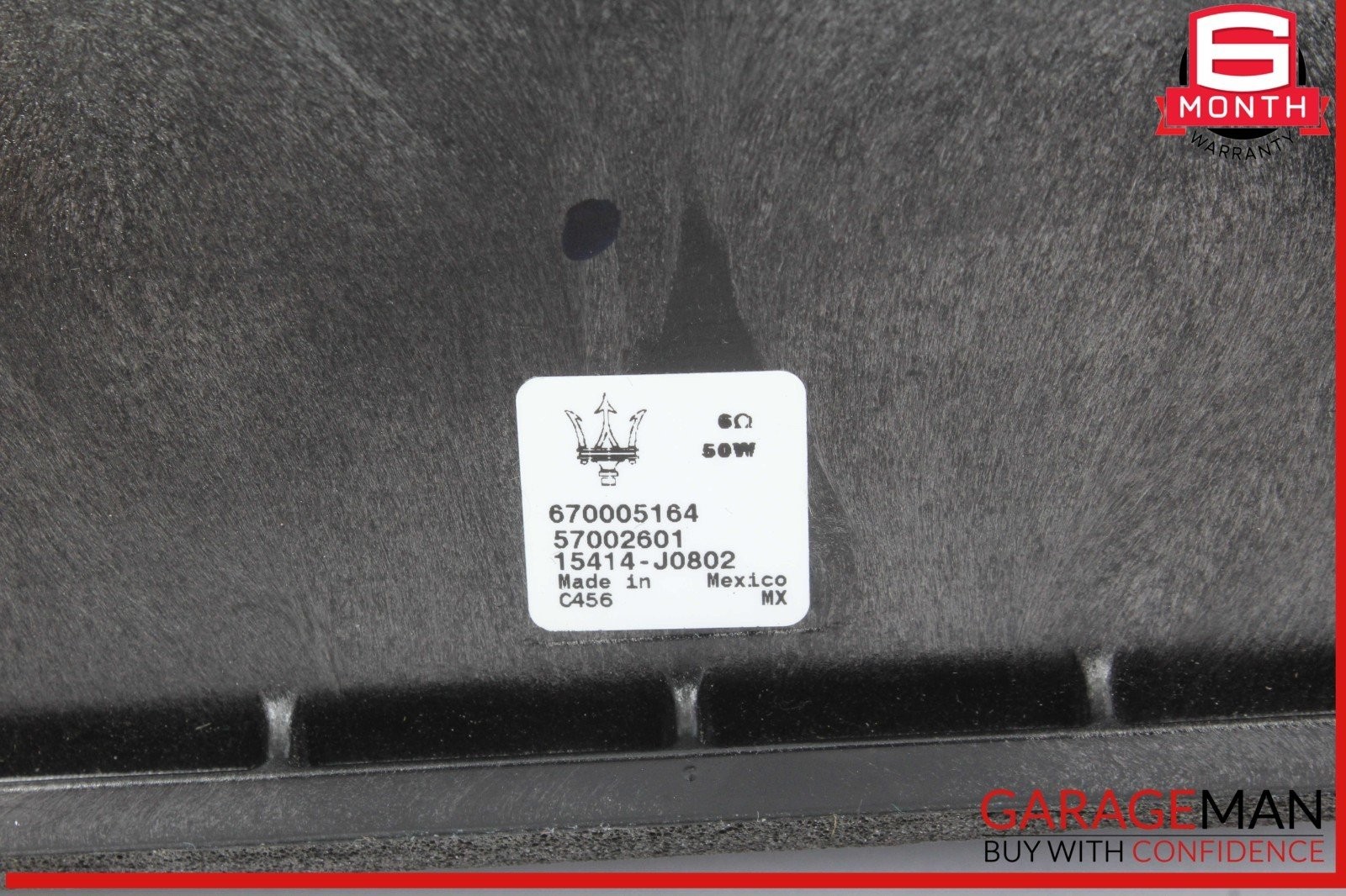 Maserati Quattroporte 2014-2017 Rear Right Speakers Set
