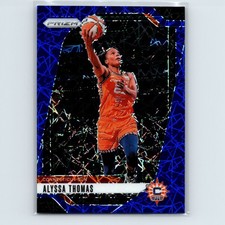 2024 Panini Prizm WNBA Alyssa Thomas #44 Blue Velocity Prizm Connecticut Sun