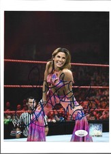 Mickie James WWE 8 x 10 Photo Autograph JSA Certified