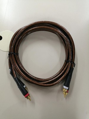 NuForce IC-700 RCA Kabel 2 m schwarz Audiokabel Auto Audio HiFi Stereo Kabel