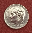 2014 D  Roosevelt Dime - Actual coin - Free shipping.
