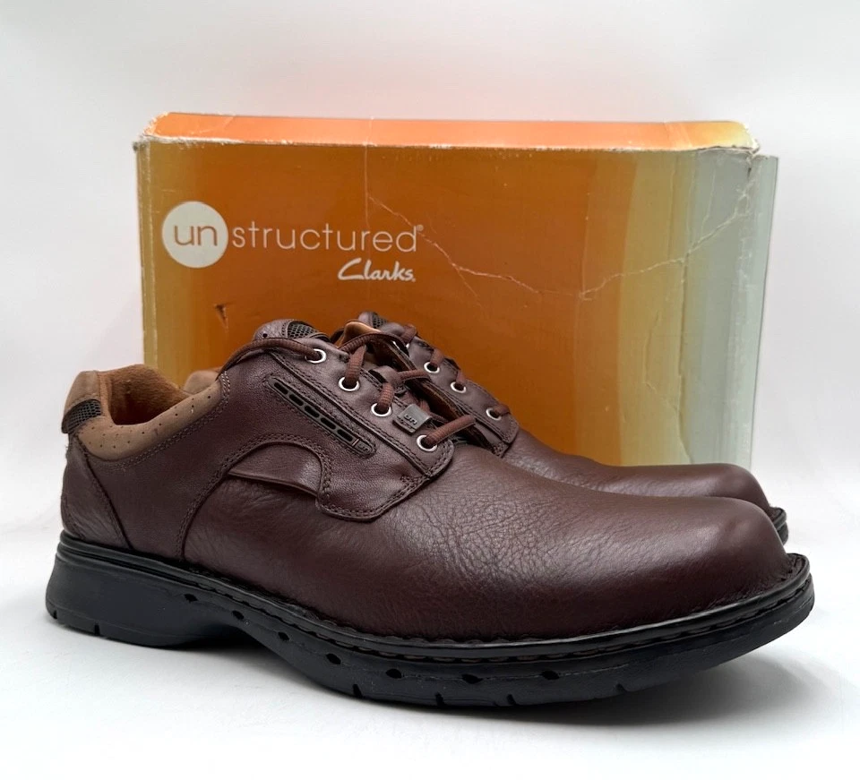 Clarks Unstructured Casual Shoes for Men with Upper Leather  display picture 3