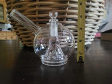 GRAV  Globe Bubbler. Clear. Brand New In Box. FAST FREE SHIPPING!