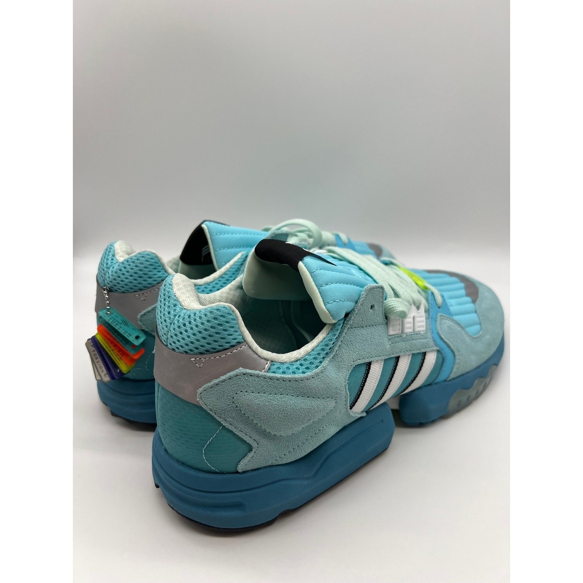 Size 12.5 - Adidas ZX Torsion Aqua for sale online | eBay