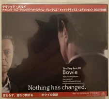 David Bowie Nothing Has Changed 3 CD Deluxe Edition Japan WPCR-16181/3