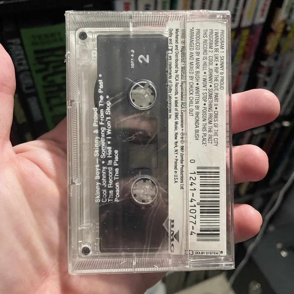 The Skinny Boys - Skinny & Proud Cassette Factory Sealed 1987 Hip Hop Rap - Image 2 of 4