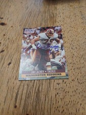 JIM LACHEY 1991 PRO SET #679 AUTO SIGNED WASHINGTON REDSKINS OHIO STATE BUCKEYES
