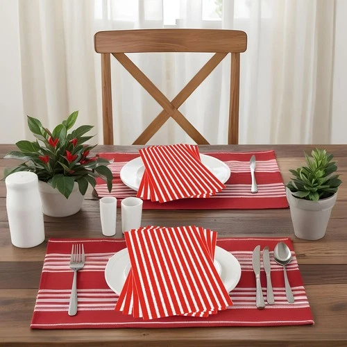 Whaline Stripe Guest Napkins - Thumbnail 2
