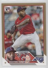 2023 Topps Series 2 Gold /2023 Xzavion Curry #513 ut4