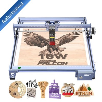 Creality Falcon 10W Laser Engraver Laser Cutter High Precision for Wood Glass