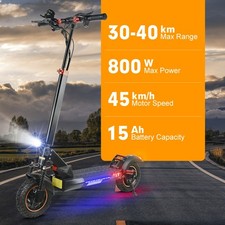 Electric Scooter Adult Fast Powerful Urban Commuter Long Range 2 Wheel E-Scooter