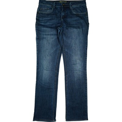 QS s.Oliver 38 L34 Jeans Hose Blau Damen stretch Denim Straight Leg mid W30 M