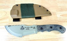 NEW TOPS Tom Brown Tracker Coyote Tan 6.4" Fixed Blade Knife - TBT01-TAN