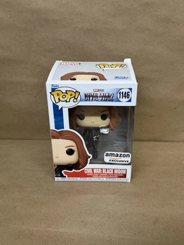 Funko Pop! Marvel Captain America Civil War – Black Widow #1146 Amazon Exclusive