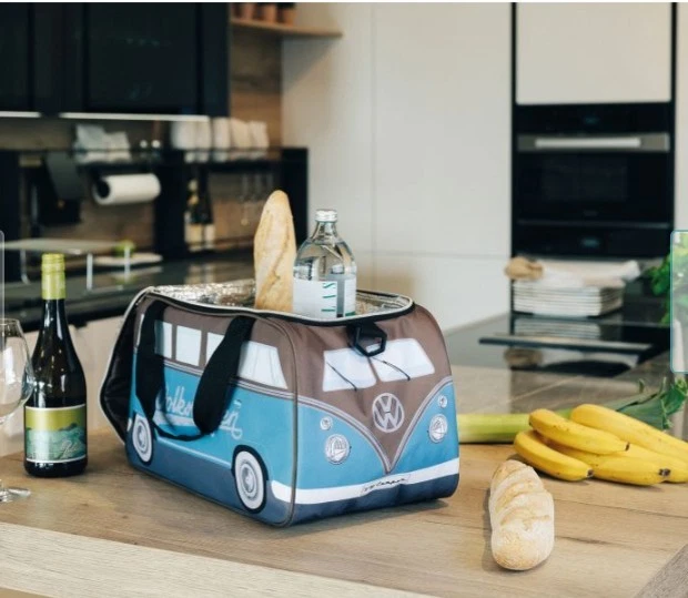 VW T1 Bulli Bus Kühltasche, Volkswagen Form & Motiv (25 l) - Bild 4 von 4