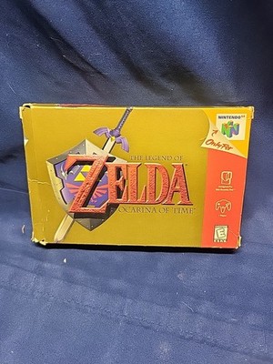 Legend of Zelda: Ocarina of Time Nintendo 64 N64 Authentic W/ Box