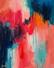 Original Abstract Painting 8x10