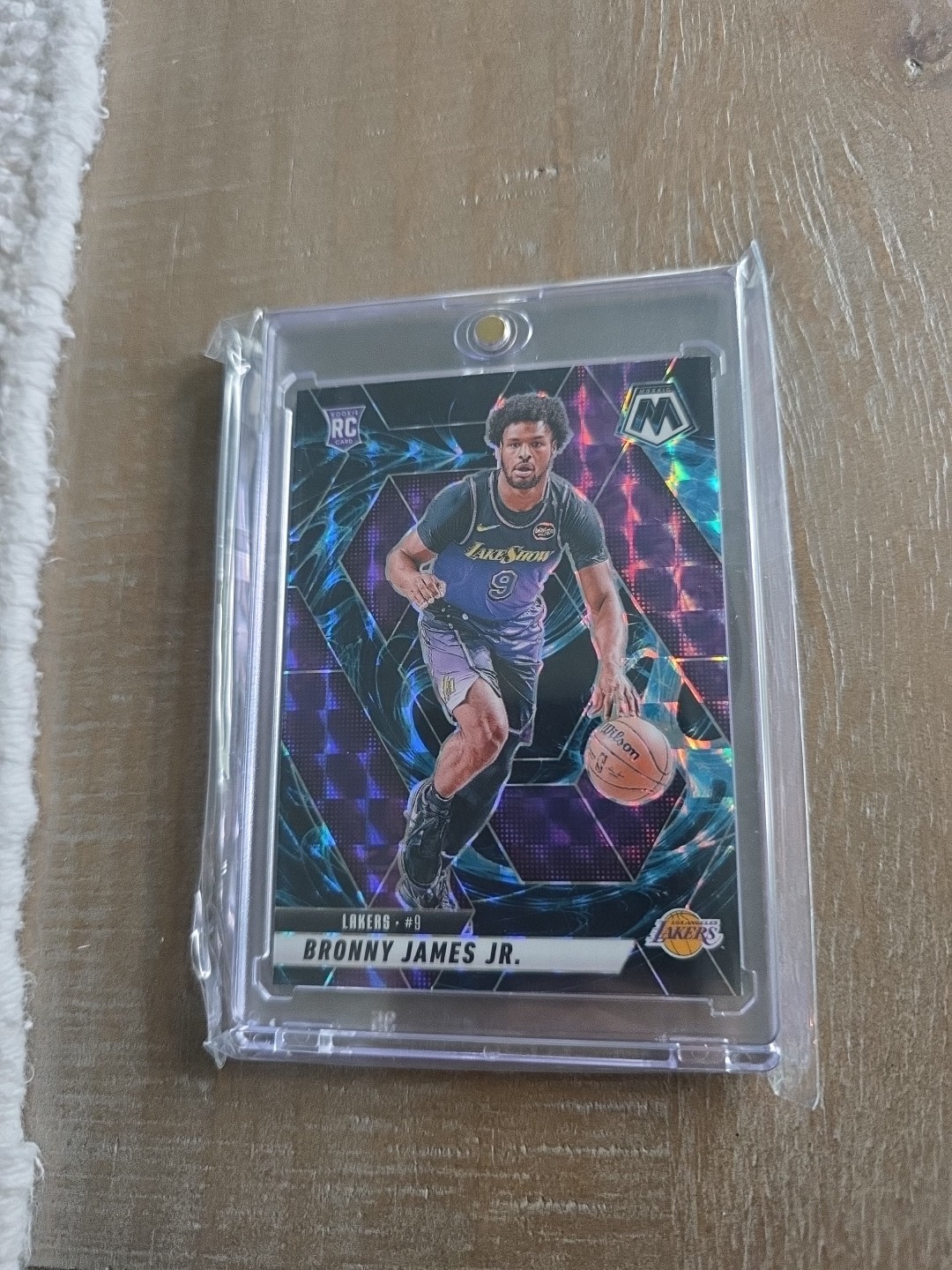 2024-25 Mosaic Bronny James Rc #214 Genesis SSP Rookie