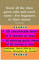 J. C. Grenon | Know All The Chess Rules And Much More | Taschenbuch | Englisch