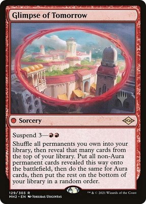 [MTG] Glimpse of Tomorrow (0129p) (PMH2) LP-HP
