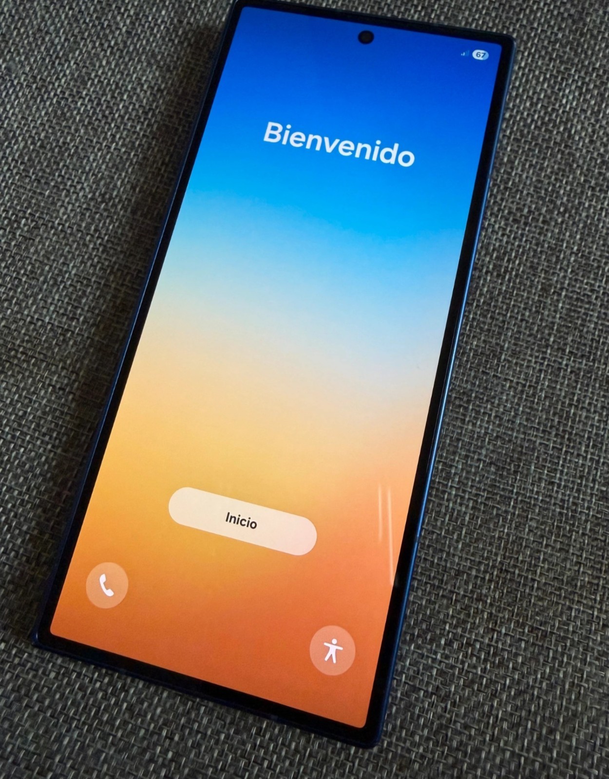 SMARTPHONE SAMSUNG GALAXY Z FOLD7 5G SM F966B 256 GB DUAL SIM 8" 200 MP BLUE