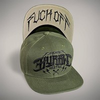 Hyraw Snapback Cap - Hostile Khaki Sn