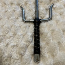 Juego de 2 Cuchillos Armas de Práctica Kung Fu Ninja Metal Material Artes