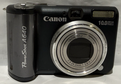 【ジャンク】Canon PowerShot A640 デジタルカメラ Canon PowerShot A640 10.0MP Digital Camera - Black for sale online