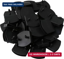 Pack of 50 Plastic Double Centre Bed Slat Caps Holders Replacement Part 50mm