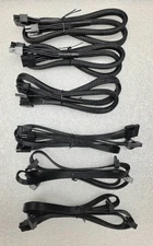 NZXT C1200 Gold 1200W Power Supply - SATA Cable, Molex Cable, PCI-E Cable