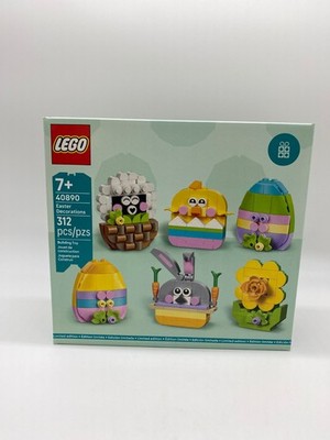 Lego Easter Decorations Set 40890 Sealed Box Limited Edition flower egg bunny