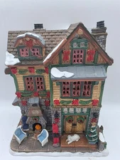 Lemax 2014 Michaels "The Brodie Resdience" Christmas Village Light Up House 