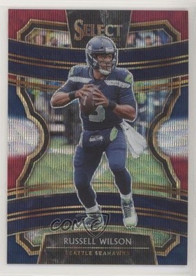 2019 Panini Select Concourse Tri-Color Prizm 159/199 Russell Wilson #95 pm6