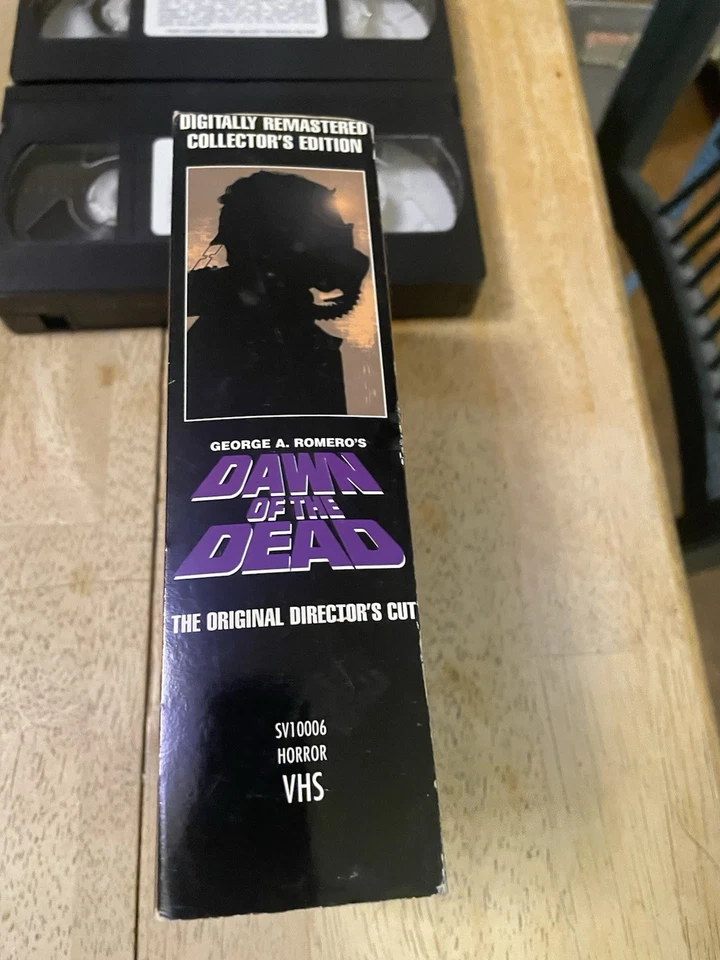 Dawn Of The Dead (VHS, 1978) 2 Tape Set Original Director's Cut George Romero - Image 3 of 4