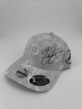 RICKIE FOWLER Signed Autographed Puma Hat Tour Exclusive Snapback. Floral Design